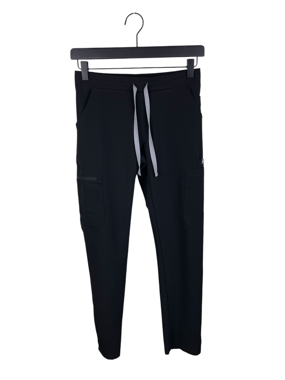 Figs Women's Yola Skinny Scrub Pants Black Size XXS Petite TW2000P Nursing